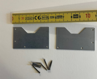 Hjørne beslag sæt til søm 