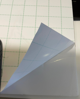 Skum 5 mm. Limplade med lim på den ene side OBS kun afhentning 