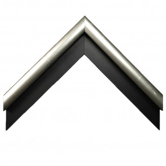 Svæveramme i sølv - dyb