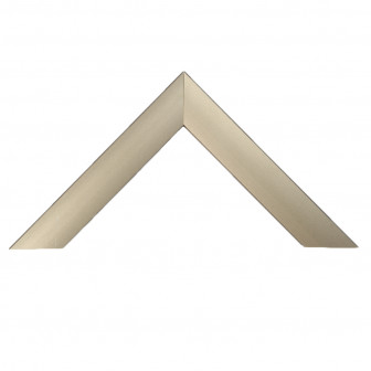 Metalramme brunlig sandfarvet