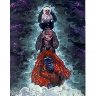 Art print med 3 aber