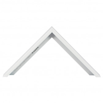 Hvid metalramme Hvid metalramme